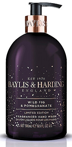 Рідке мило для рук - Baylis & Harding Wild Fig & Pomegranate Hand Wash Limited Edition — фото N1