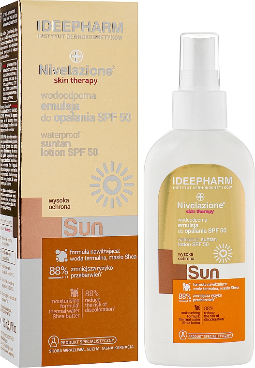 Сонцезахисний лосьйон для тіла - Farmona Nivelazione Skin Therapy Sun Waterproof Sun Lotion SPF50 — фото N2