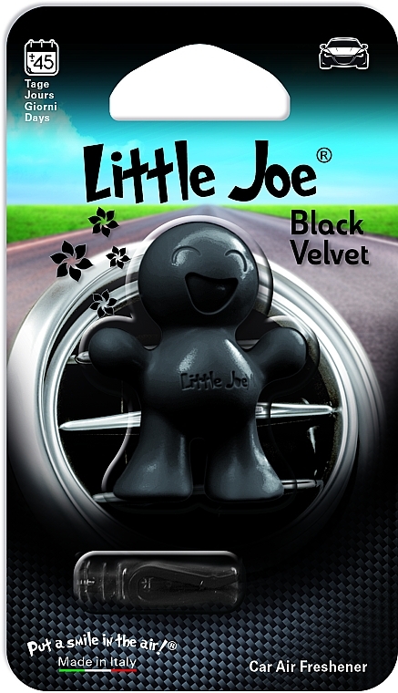 Ароматизатор воздуха "Черный вельвет" - Little Joe Black Velvet Car Air Freshener — фото N1