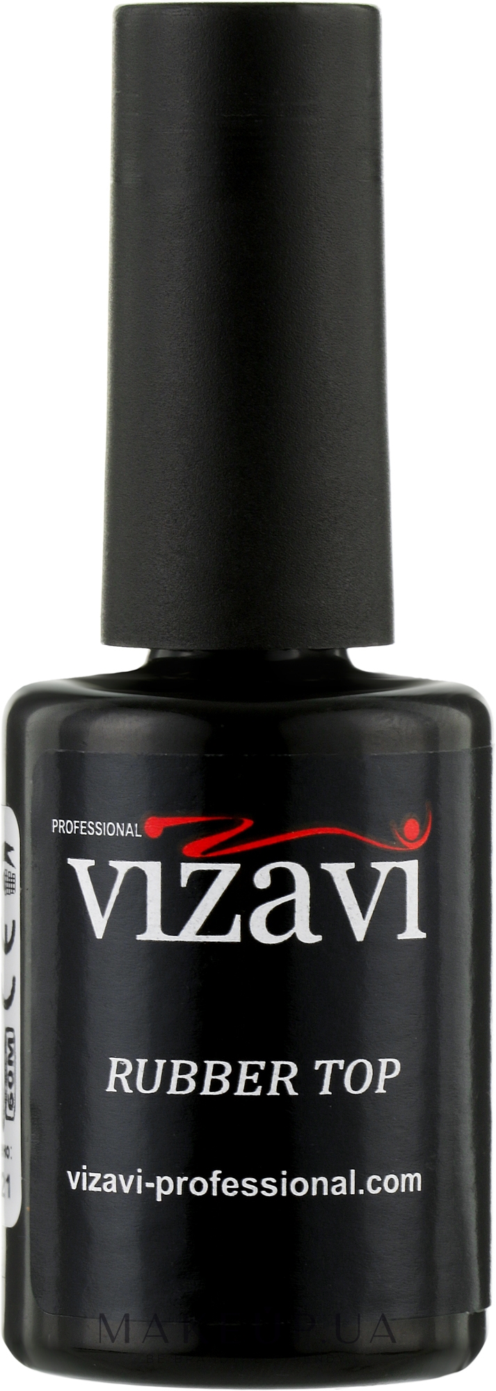 Финишное каучуковое покрытие с липким слоем - Vizavi Professional Rubber Top Coat VRT-11 — фото 12ml