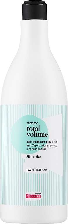 Шампунь для надання об'єму - Glossco Treatment Total Volume Shampoo — фото N7