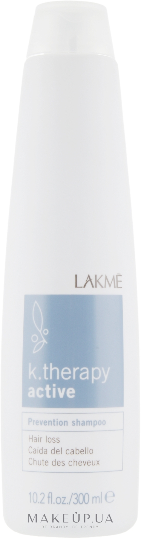Лечебный шампунь актив предупреждающий выпадение волос - Lakme K.Therapy Active Prevention Shampoo — фото 300ml