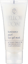 Гелевая маска для лица с жемчугом, алмазной пудрой (туба) - Yellow Rose Luminance Pearl Face Gel Mask — фото N1