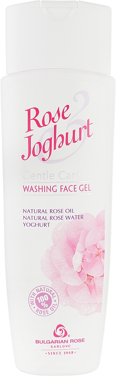 Очищающий гель для лица - Bulgarian Rose Rose Joghurt Gentle Care Washing Face Gel — фото N2