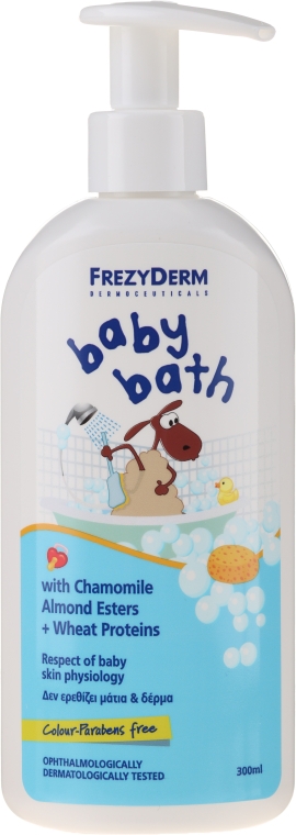 Мягкая пена для ванны для ежедневного ухода за детьми - Frezyderm Baby Bath — фото N3