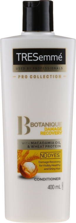 Кондиционер для поврежденных волос - Tresemme Botanique Damage Recovery With Macadamia Oil & Wheat Protein Conditioner — фото N1