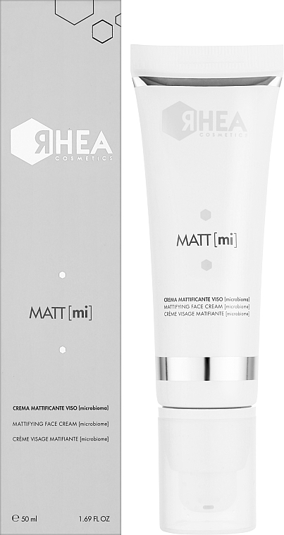 Микробиом-крем c матирующим и противовоспалительным действием - Rhea Matt [mi] Mattifying Face Cream — фото N2