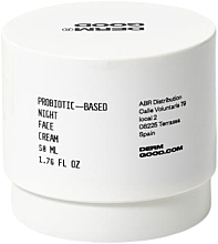 Ночной крем для лица с пробиотиками - Derm Good Probiotic Based Night Care Goodness For Face Cream — фото N2
