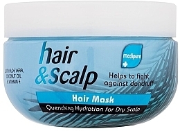 Маска для сухих волос - Xpel Marketing Ltd Medipure Hair & Scalp Hair Mask — фото N1