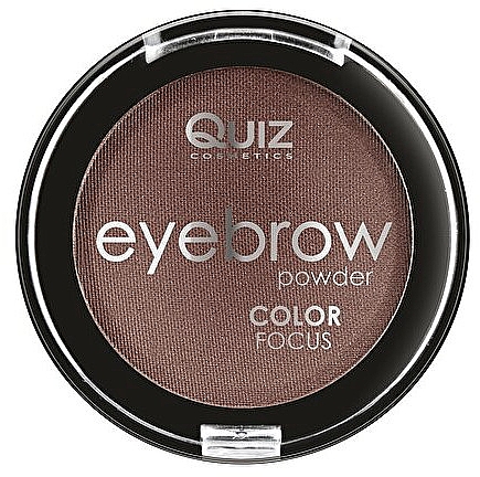 Тени-пудра для бровей - Quiz Cosmetics Eyebrow Powder