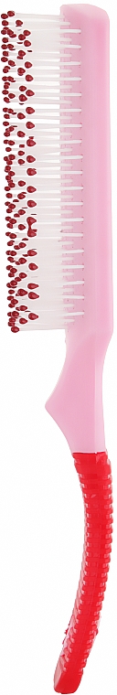 Расческа для волос, CR-4200, красно-розовая - Christian — фото N2