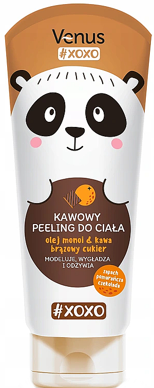 Кавовий пілінг для тіла "Шоколадний апельсин" - Venus Xoxo Body Scrub Coffee Chocolate — фото N1