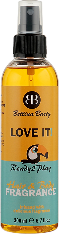 Спрей для волос и тела - Bettina Barty Love It! Hair & Body Fragrance — фото N1