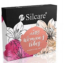 Духи, Парфюмерия, косметика Набор - Silcare Flexy Woman Vibes Set (nail/polish/4х4,5g)