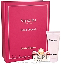 Парфумерія, косметика Salvatore Ferragamo Signorina - Набір (edp/50ml + b/l/100ml)