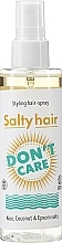 Сольовий спрей для укладання волосся - Zoya Goes Pretty Salty Hair Don't Care Styling Hair Spray — фото N1