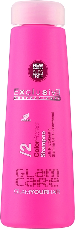 Шампунь для фарбованого волосся - Exclusive Professional Color Protect Shampoo No. 2 — фото N1