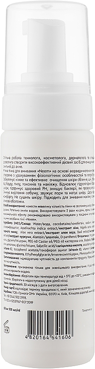 Аюрведическая пенка для умывания проблемной кожи лица - Triuga Ayurveda Mix Anti-Acne Neem Foam — фото N2