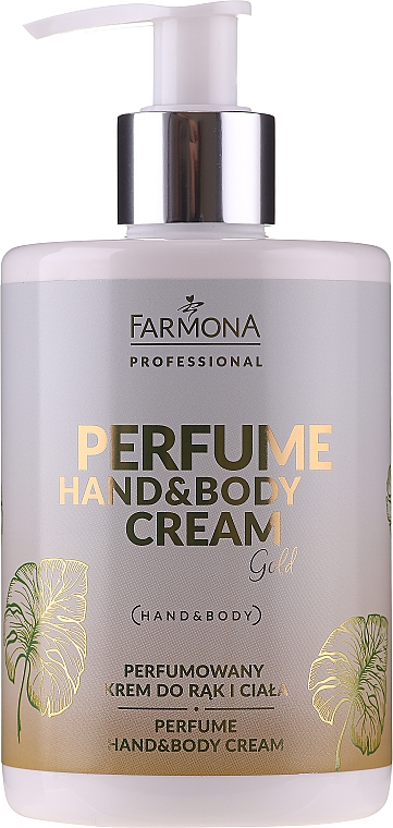 Парфумований крем для рук і тіла - Farmona Professional Perfume Hand&Body Cream Gold — фото N3