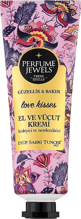 Парфюмированный крем для рук и тела с пчелиным воском и маслом ши - Eyup Sabri Tuncer Love Kisses Cream — фото N1