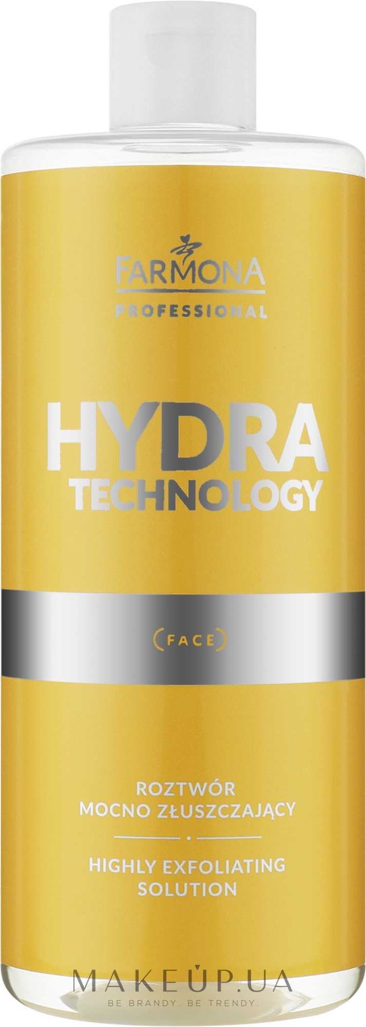 Сильно відлущувальний розчин для косметологічних процедур - Farmona Hydra Technology Highly Exfoliating Solution Step B — фото 500ml