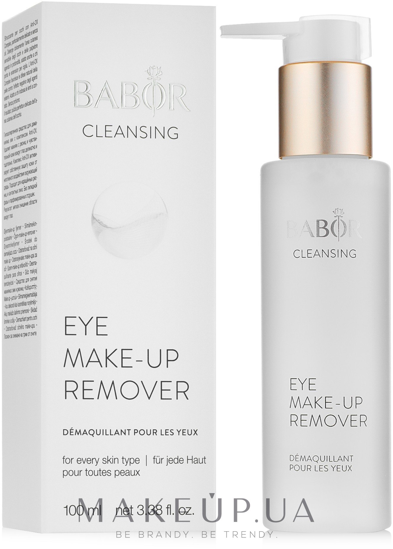 Лосьйон для демакіяжу очей - Babor Cleansing Eye & Heavy Make Up Remover — фото 100ml