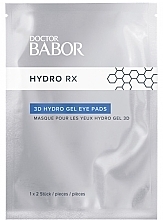 Гідрогелеві 3D-патчі для повік - Babor Doctor Babor Hydro RX 3D Hydro Gel Eye Pads — фото N2