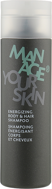 Шампунь для тела и волос - Manage Your Skin Energizing Body & Hair Shampoo — фото N1