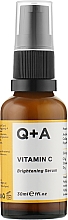 Парфумерія, косметика Освітлювальна сироватка для обличчя - Q+A Vitamin C Brightening Serum
