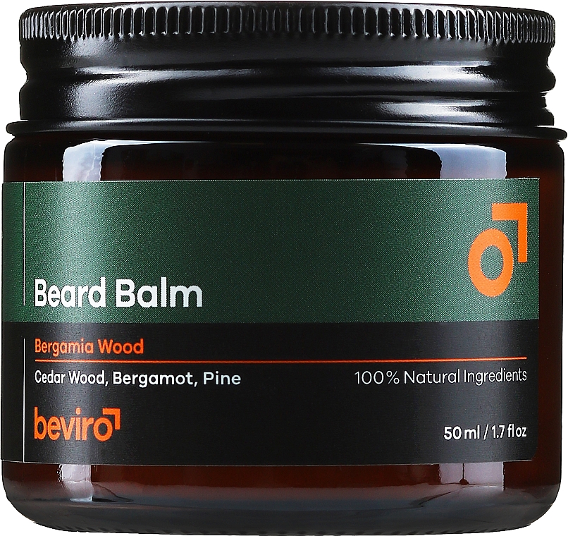 Бальзам для бороды - Beviro Bergamia Wood Beard Balm — фото N1