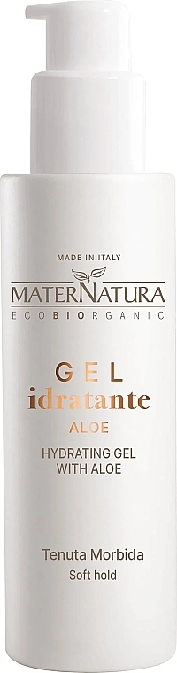 Гель для моделювання волосся - MaterNatura Hydrating Gel With Aloe — фото N1