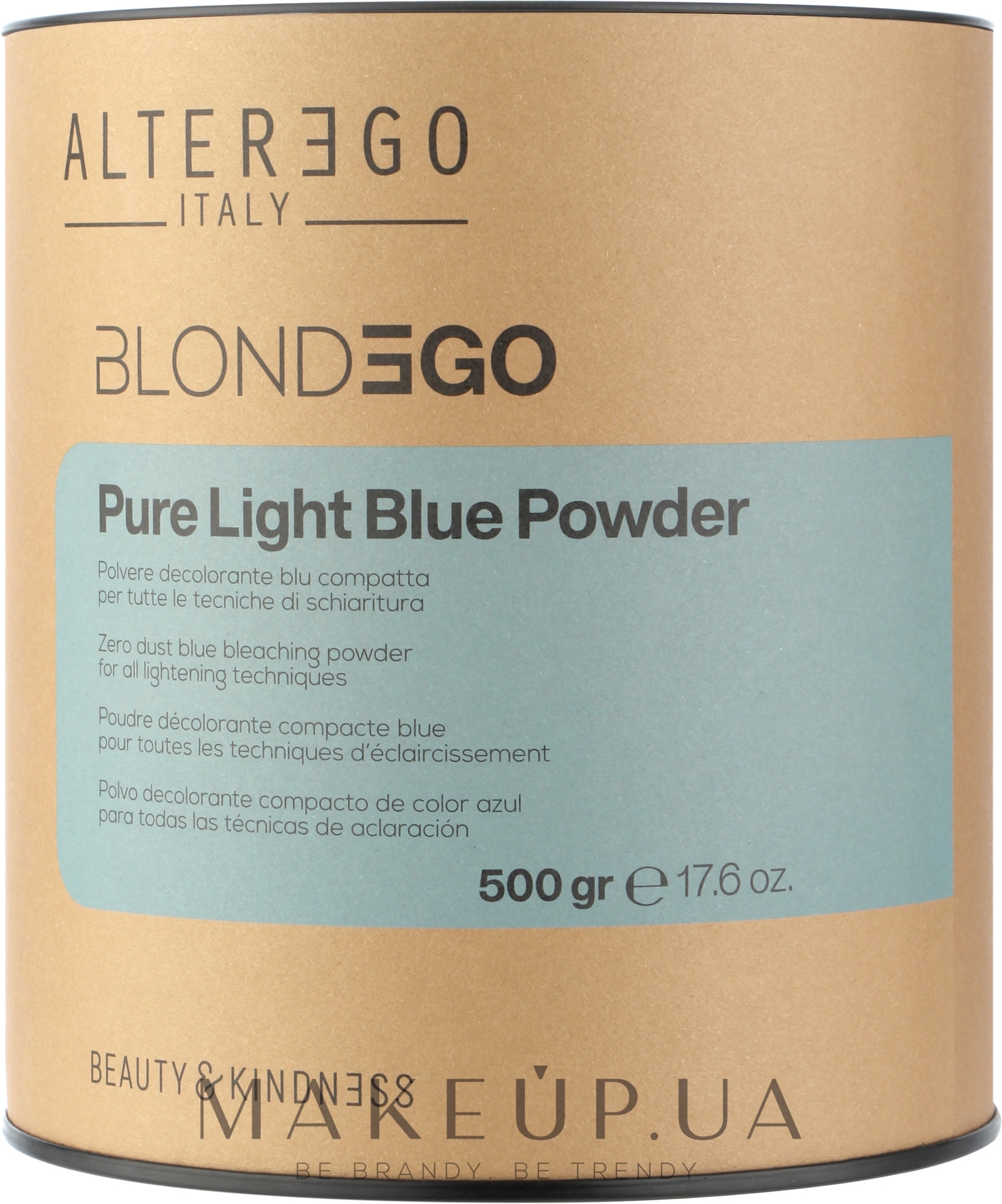 Осветляющий порошок - AlterEgo BlondEgo Pure Light Blue Powder — фото 500g