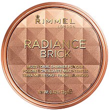 Духи, Парфюмерия, косметика Бронзер для лица - Rimmel London Radiance Brick Bronzer