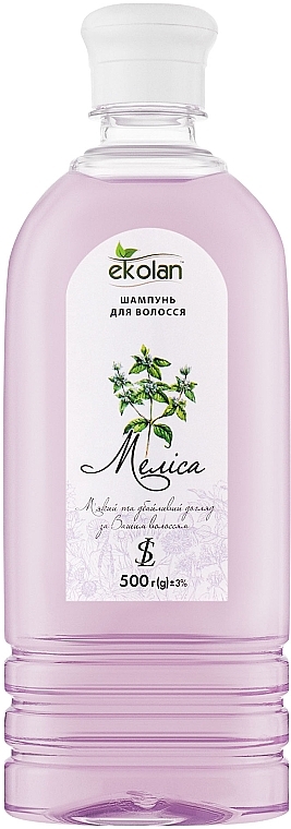 Шампунь для волосся "Меліса" - EcoLan — фото N1