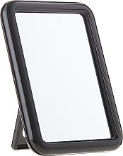 Зеркало одностороннее квадратное "Mirra-Flex", 10x13 см, черное - Donegal One Side Mirror — фото N1