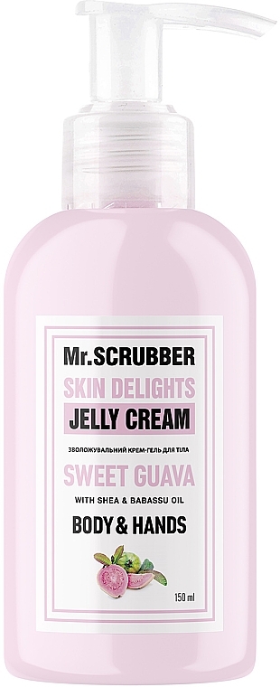 Увлажняющий крем-гель для тела "Сладкая Гуава" - Mr.Scrubber Body & Hands Cream