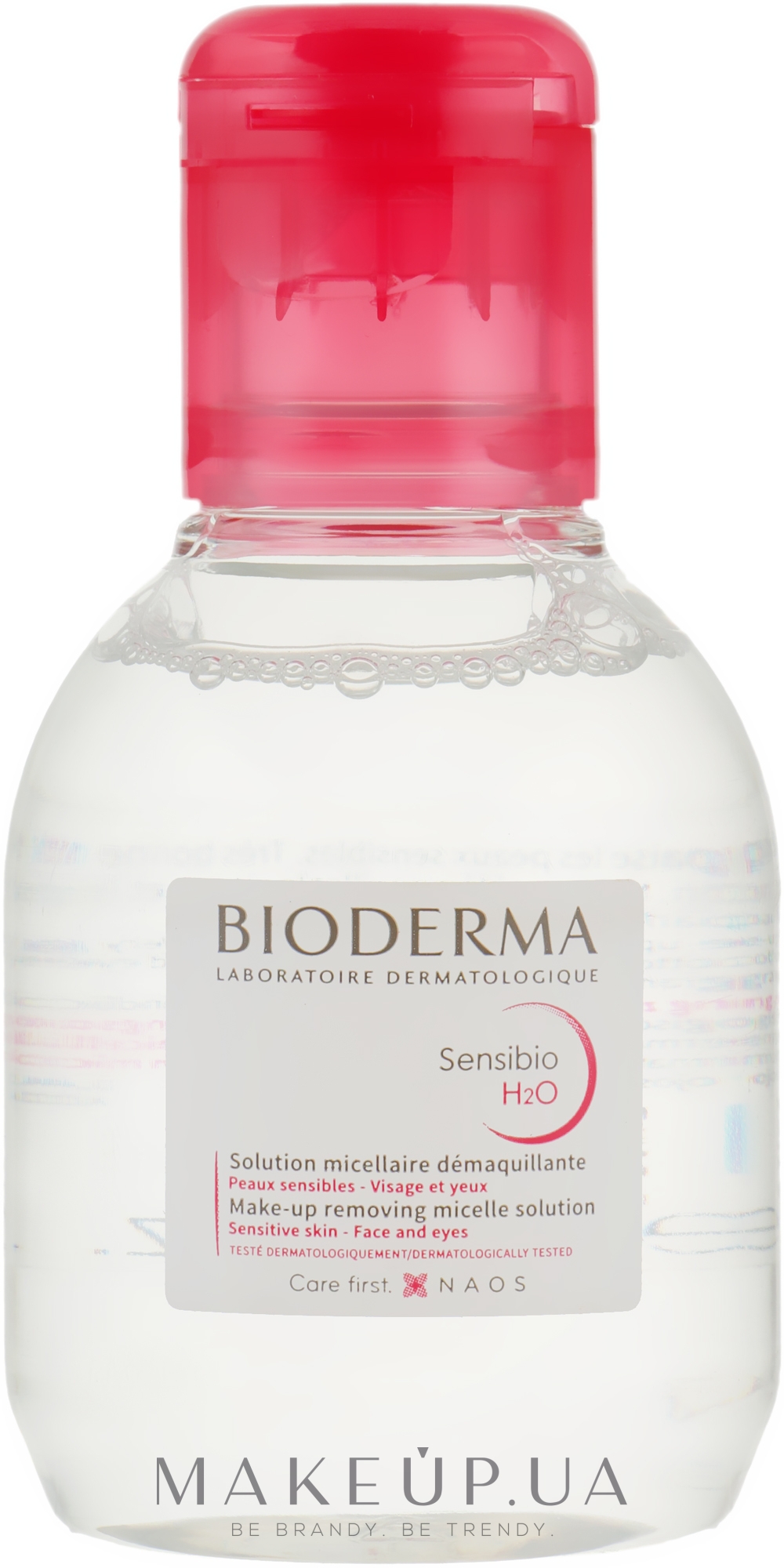 Мицеллярная жидкость - Bioderma Sensibio H2O Micellaire Solution — фото 100ml