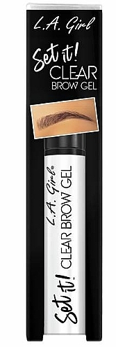 Прозорий гель для брів - L.A. Girl Set It! Clear Brow Gel — фото N2