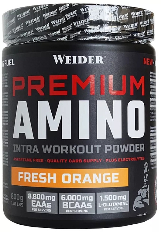 Амінокислотний комплекс "Свіжий апельсин" - Weider Premium Amino Fresh Orange — фото N1
