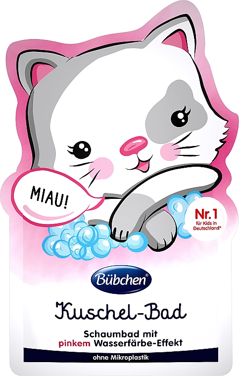 Пена для ванны "Ласковый котик" - Bübchen
