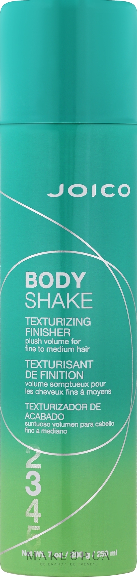 Сухой текстурирующий спрей - Joico Body Shake Texturizing Finisher — фото 250ml