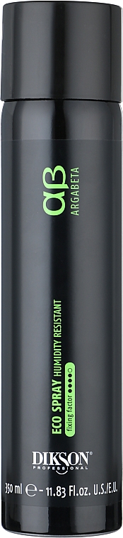 Экологический лак-спрей сильной фиксации - Dikson ArgaBeta 15 Eco Spray Humidity Resistant — фото N1