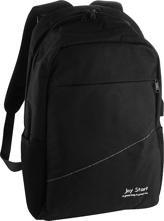 Рюкзак многофункциональный - YMM BP-10 размер 29х45х14 см, Черный — фото N1