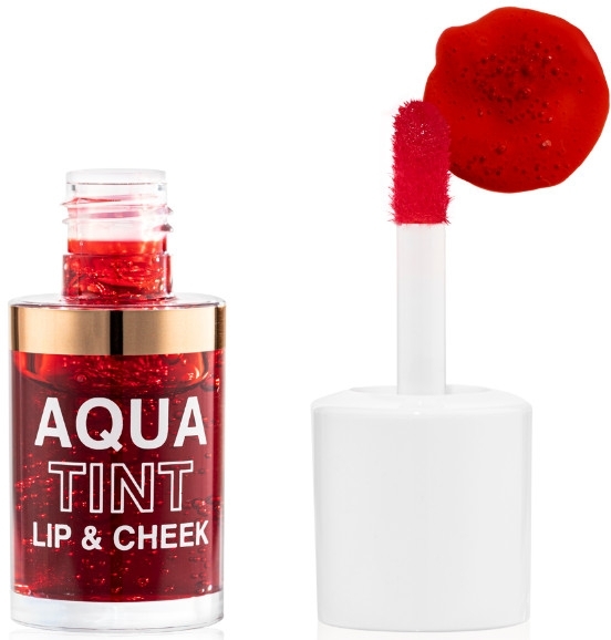 Жидкая помада-тинт для губ - TopFace Aqua Tint Lip&Cheek — фото 01 Cherry Jam