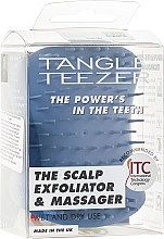 Щітка для масажу голови - Tangle Teezer The Scalp Exfoliator & Massager Coastal Blue — фото N4