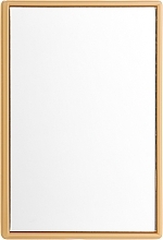 Духи, Парфюмерия, косметика Зеркальце карманное 8.5х6 см, персиковое - Titania 