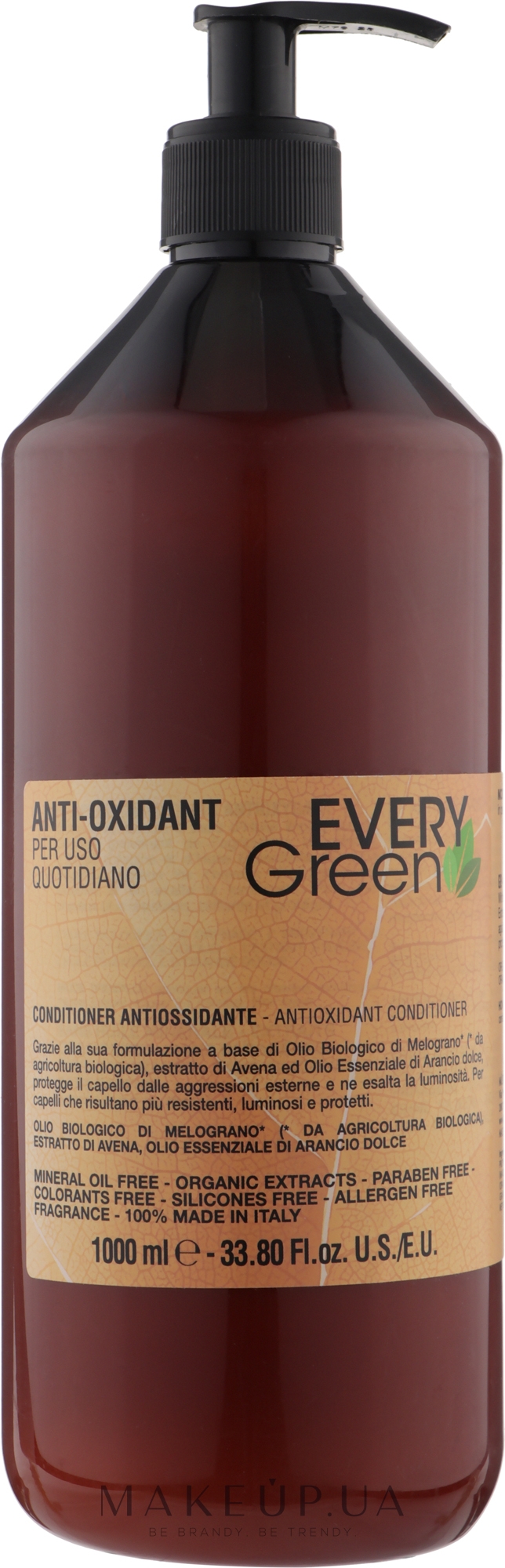 Антиоксидантний кондиціонер для щоденного застосування  - EveryGreen Anti-Oxidant Conditioner — фото 1000ml