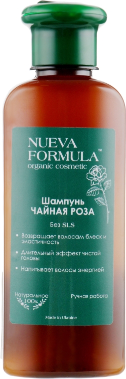 Шампунь для волосся "Чайна троянда" - Nueva Formula Shampoo — фото N3