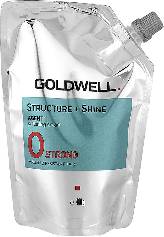Пом'якшувальний крем для волосся, яке важко піддається - Goldwell Structure + Shine Agent 1 Strong 0 — фото N1