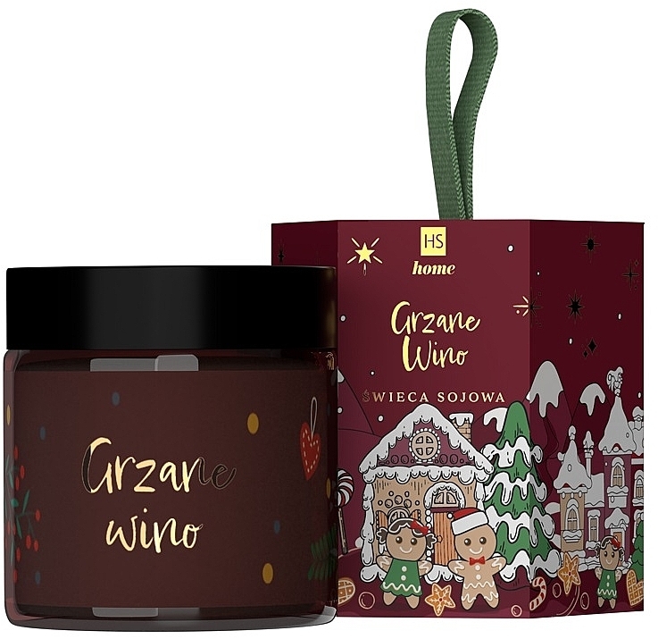 Ароматична свічка "Глінтвейн" - HiSkin Home Mulled Wine Candle — фото N1